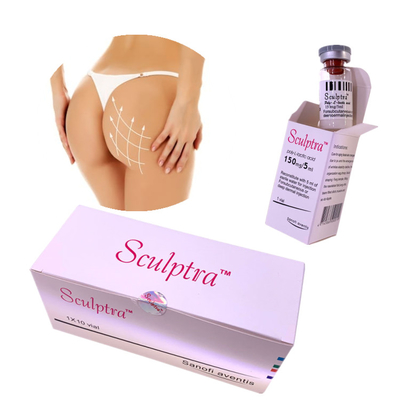150mg/Ml PLLA ملء جلدي لرفع الثدي والفخذ