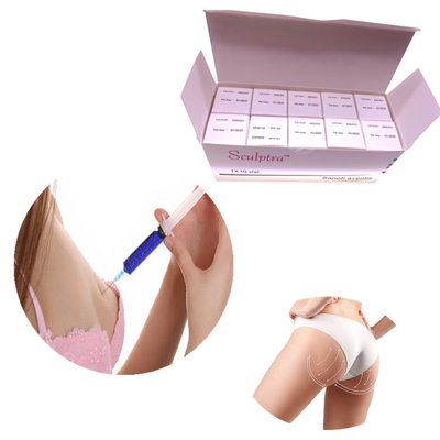 150mg/Ml PLLA ملء جلدي لرفع الثدي والفخذ