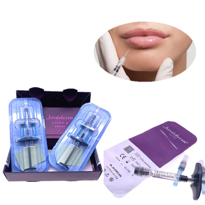 Juvederm Dermal Filler 2x1ml Syringe Needles Cross Linked Gel Lip Injection