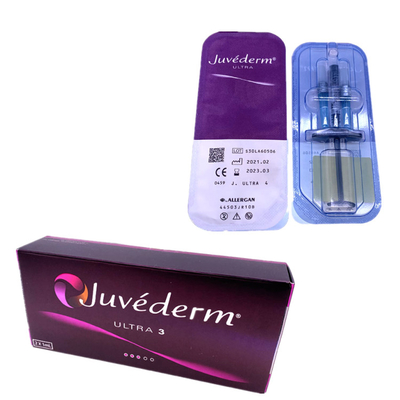 Juvederm Dermal Filler 2x1ml Syringe Needles Cross Linked Gel Lip Injection
