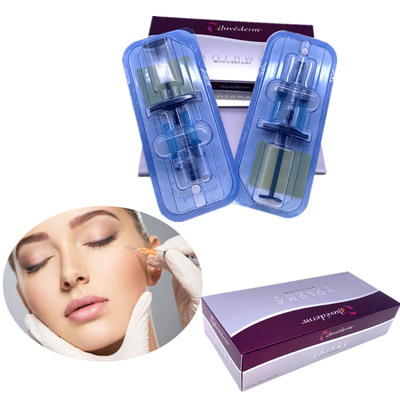 Juvederm Dermal Filler 2x1ml Syringe Needles Cross Linked Gel Lip Injection