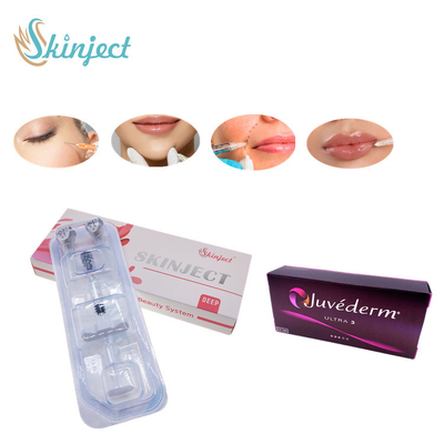 Skinject Deep Hyaluronic Acid Dermal 2ml Lips Fillers عن طريق الحقن