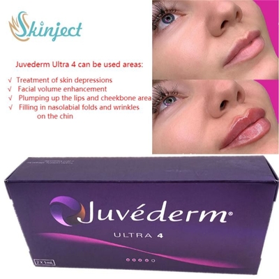 العناية بالوجه 2x1ml Juvederm Lip Fillers Hyaluronic Acid Dermal Injectable