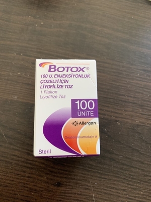 Allergan  1x100iu Botulium Toxin Type A 1 قارورة / صندوق
