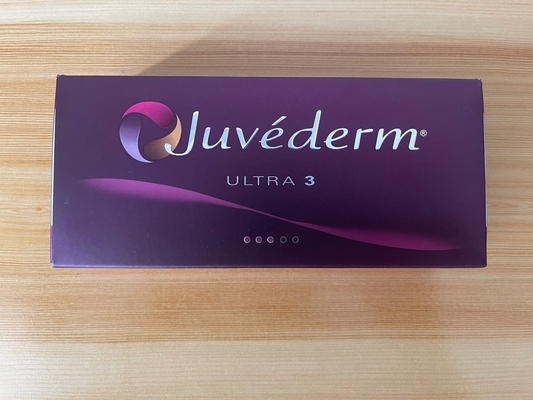 Juvederm Ultra 3 2x1ml خطوط الوجه حمض الهيالورونيك الحشو الجلدي للشفاه مثير
