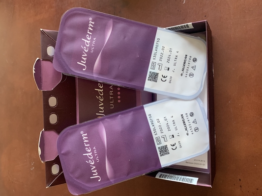 Ultra4 Juvederm 2x1ml ملء الشفاه ومكافحة الشيخوخة والتجاعيد