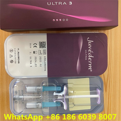 Hyaluronic Acid Dermal Filler عن طريق الحقن Juvederms Ultra 3 لحجم الشفاه