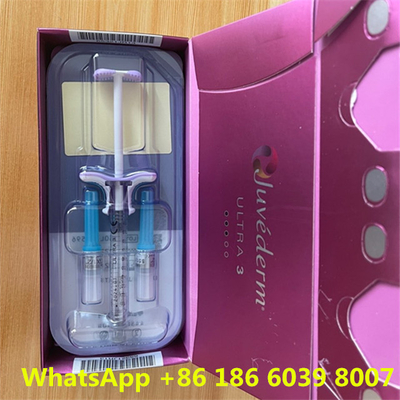 Hyaluronic Acid Dermal Filler عن طريق الحقن Juvederms Ultra 3 لحجم الشفاه