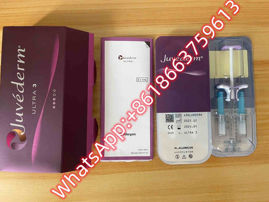 حقن حمض الهيالورونيك جلدي حشو Juvederm Ultra 3 Lips