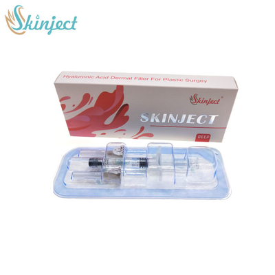 منتجات التجميل Skinject 2ml حقن حمض الهيالورونيك حشو جلدي مع Lido للوجه