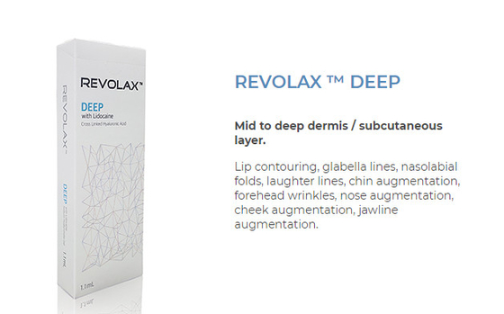 Revolax Hyaluronic Acid Dermal Filler تجاعيد الشفاه تكبير الشفاه