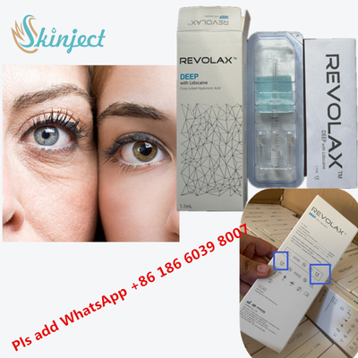 حشو جلدي متشابك Revolax Filler Cross Linking HA Hyaluronic Acid 24 Mg / Ml
