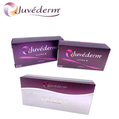 جيل Juvederm حمض الهيالورونيك الشفاه الحشو الجلدي عظام الخدين زيادة حجم
