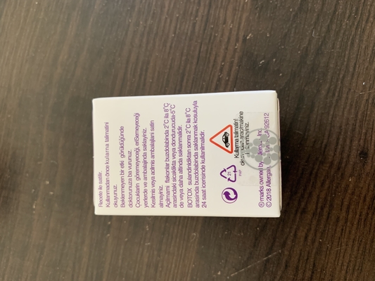 مستحضرات التجميل Allergan  Botulinum Toxin Injection للوجه Botulax