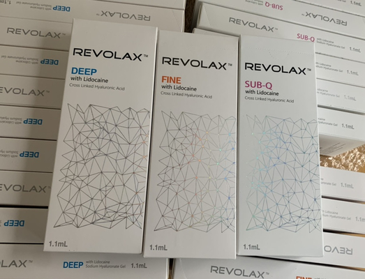 1.1 مل حقن Revolax حمض الهيالورونيك الجلدي لتطبيقات التجميل
