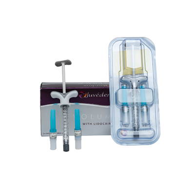 Juvederm Voluma 2x1ml حمض الهيالورونيك الجلدي الحشو جل الخد والذقن كونتور