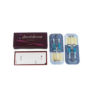 24mg / Ml Ultra4 عن طريق الحقن جل حمض الهيالورونيك جلدي حشو للشفاه 2 * 1 مل