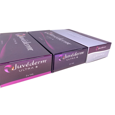 CE Juvederm عن طريق الحقن للوجه عن طريق الحقن طويل الأمد للثدي حقن الشفاه حشو العناية بالبشرة