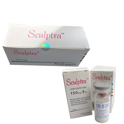 العلاج طويل الأمد 150mg PLLA للوجوه الحمض البولي- L- لاكتيك للحقن