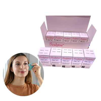 العلاج طويل الأمد 150mg PLLA للوجوه الحمض البولي- L- لاكتيك للحقن