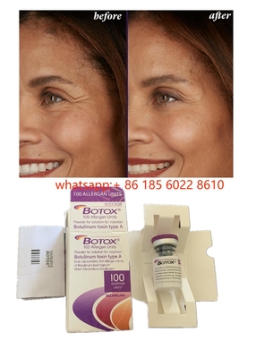 منتجات التجميل ألرغان 100 وحدة سم البوتولينوم بوتوكس للجفاف في الوجه
