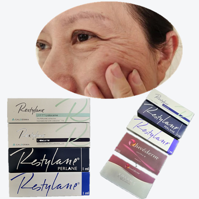 2*1ml/box حامض الهيالورونيك لملء الثدي HA ملئ الجلد لخطوط الجبهة