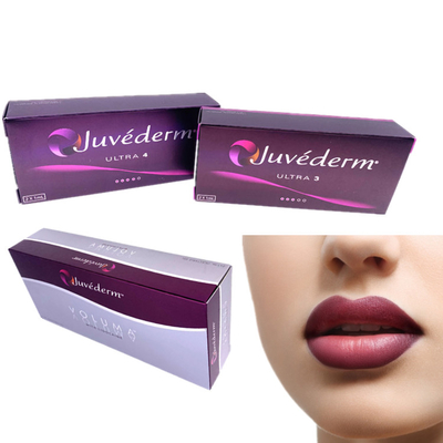 Juvederm حشوة جلدية لشفاه حقن حشوات حمض الهيالورونيك