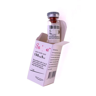 150mg/5ml PLLA حقن Poly L Lactic Acid For Face الكولاجين 3D PLLA