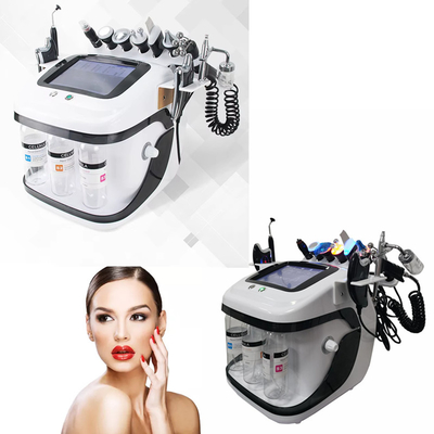 10 في 1 العناية بالبشرة والجمال العلاج الجلدي Hydra dermabrasion تنظيف الوجه متعدد الوظائف