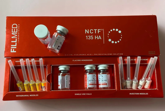 ملئ Nctf 135ha معالجة الخصائص الجلدية القابلة للحقن تعزيز الجلد لعكس العمر