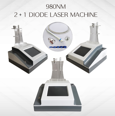 آلة تجميل لوجه محمولة بـ 2 In1 980nm لـ Diode Laser لـ إزالة الأوردة الوعائية في الوجه