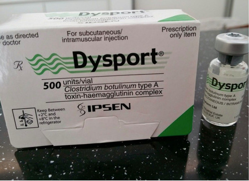 وحدات إيبسن 500 مضاد للتجاعيد توكسين البوتولينوم Allergan Botulax Dysport 100iu حشوات جلدية