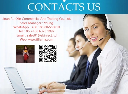 مكافحة التجاعيد الحشوات الجلدية الحساسية البوتولينوم بوتوكس 100 يو إزالة القارورة جوفيديرم العناية بالبشرة