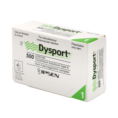 الحساسية بوتوكس Dysport سم البوتولينوم النوع A الحقن لإزالة التجاعيد