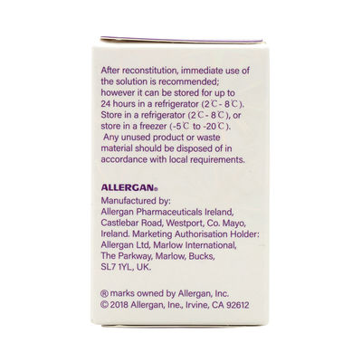 100 وحدة Btx حقن لمحلات التجميل والعيادات