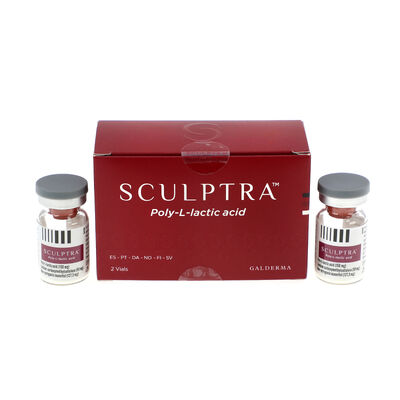 القارورة الحمراء Sculptrure 2 القارورة المتقدمة المحفزة الكولاجين للمحقن لاستعادة حجم الوجه وتجديد البشرة طويلة الأمد