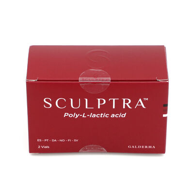 القارورة الحمراء Sculptrure 2 القارورة المتقدمة المحفزة الكولاجين للمحقن لاستعادة حجم الوجه وتجديد البشرة طويلة الأمد