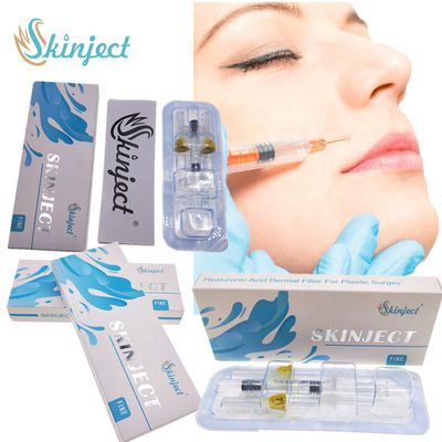 Skinject 1 مللي حشو حمض الهيالورونيك الناعم مضاد للشيخوخة مضاد للتجاعيد حقن حشو جلدي