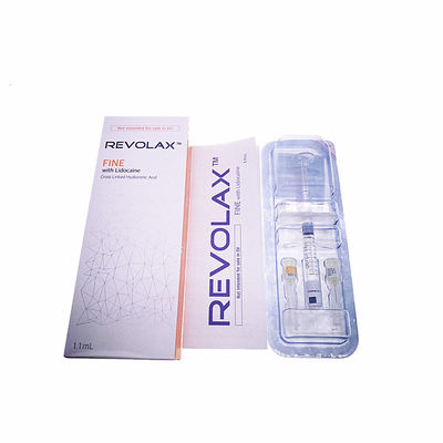 1.1 مل حقن شفاه Revolax حمض الهيالورونيك العميق