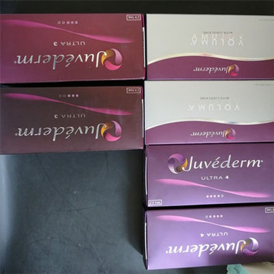 حقن شفة الحشو الجلدي CE ، حشو الأنف بحمض الهيالورونيك Juvederm