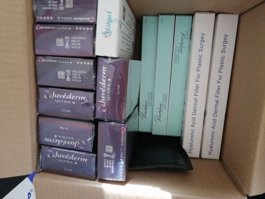 2x1ml حمض الهيالورونيك حشو الوجه Juvederm عن طريق الحقن