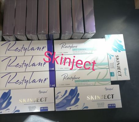 2x1ml حمض الهيالورونيك حشو الوجه Juvederm عن طريق الحقن