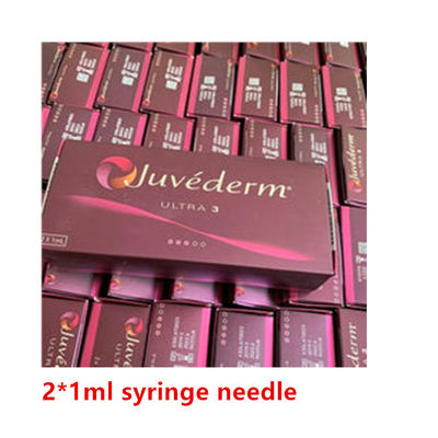 Juvederm Ultra3 2 * 1 مللي إبرة حقنة حمض الهيالورونيك حشو جلدي حقن حشو للشفاه