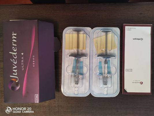 حشو جلدي بحمض الهيالورونيك Juvederm Ultra4 Facial Filler CE جودة عالية
