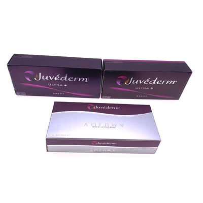 التجاعيد وملئ الشفاه 2 * 1 مل Juvederm Ultra 4 Hyaluronic Acid Facial Filler