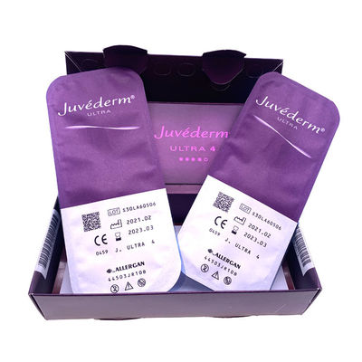 التجاعيد وملئ الشفاه 2 * 1 مل Juvederm Ultra 4 Hyaluronic Acid Facial Filler
