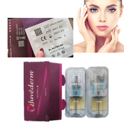 2x1Ml Syringes Ultra 3 Dermal Filler Lip Injectes مع يدوكائين