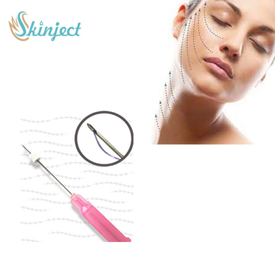 كوريا Pdo Medical Suture Face PDO Thread Lift Pcl Sharp 26G 27G Gauge