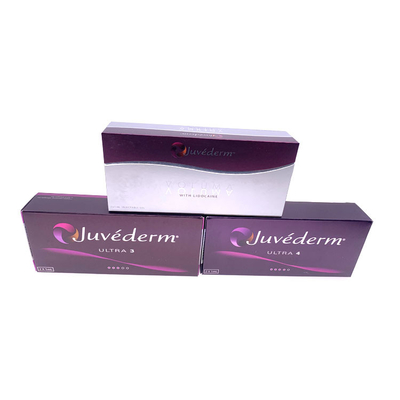 Juvederm Hyaluronic Acid Cross Linked Dermal Filler Lip Injection. حمض الهيالورونيك حمض الجوفيديرم