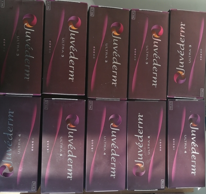 حشو الشفاه Juvederm Hyaluronic Acid Dermal Filler Juvederm Lip Filler مع  2x1ml Ultra3 Ultra4